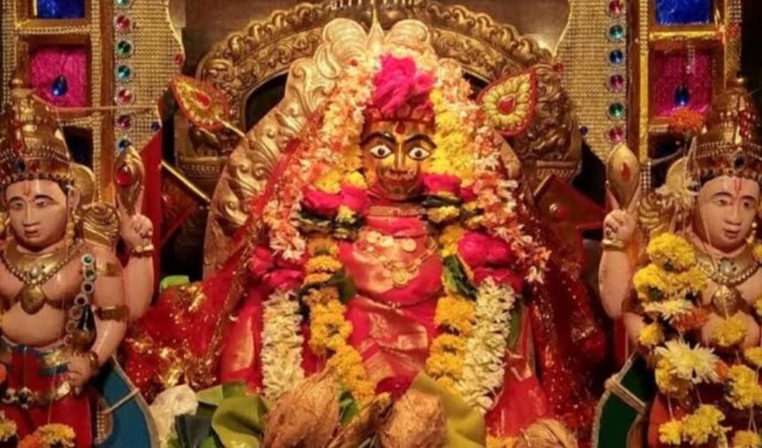 उचगावच्या श्री मळेकरणी देवीच्या यात्रेवर आगामी एक जून पासून बंदी : उद्या मंगळवारी 28 रोजी मंदिर परिसरात भरणार शेवटची यात्रा